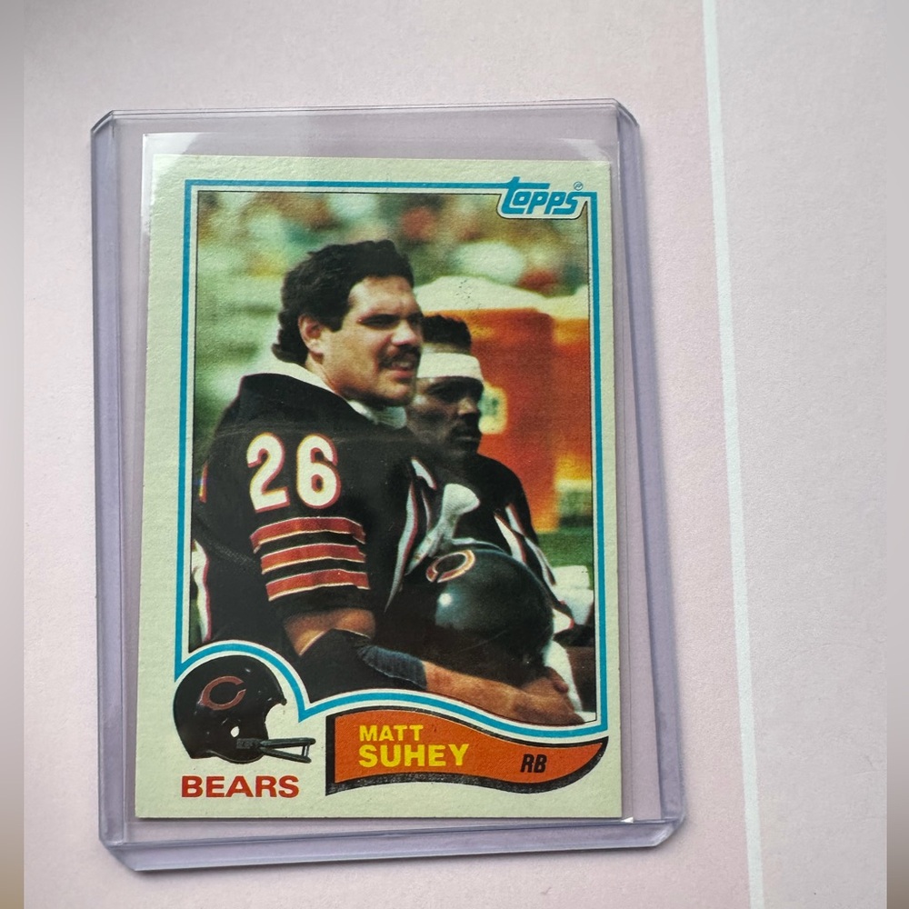 Matt Suhey 1982 Topps Rookie #305